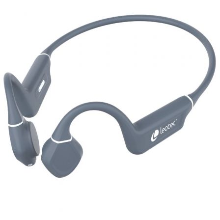 Auriculares Inalámbricos Deportivos de Conducción Ósea Leotec Osea Kuri/ con Micrófono/ Bluetooth/ Grises Auriculares Inalámbricos Deportivos de Conducción Ósea Leotec Osea Kuri/ con Micrófono/ Bluetooth/ Grises