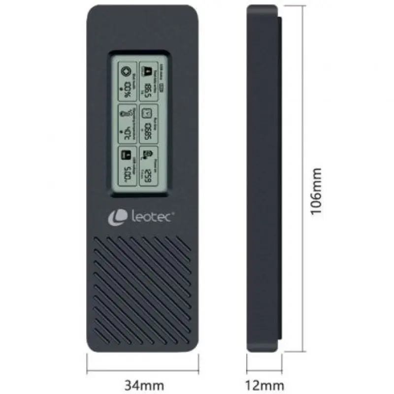 Caja Externa para Disco SSD M.2 NVMe Leotec LEM2EXT01/ USB 3.2/ con Pantalla LCD Caja Externa para Disco SSD M.2 NVMe Leotec LEM2EXT01/ USB 3.2/ con Pantalla LCD