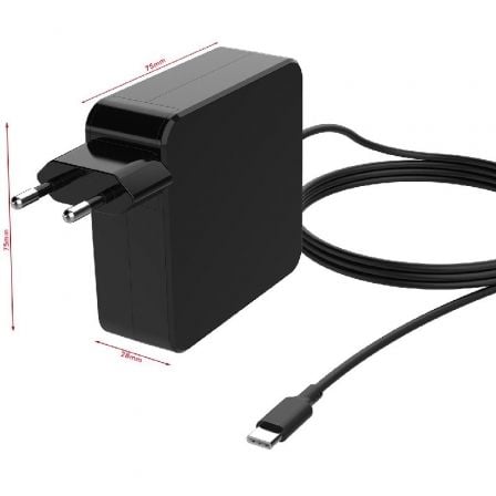 Cargador Universal Leotec Notebook 65W Type-C/ 1x USB Tipo-C/ 3.25A Cargador Universal Leotec Notebook 65W Type-C/ 1x USB Tipo-C/ 3.25A
