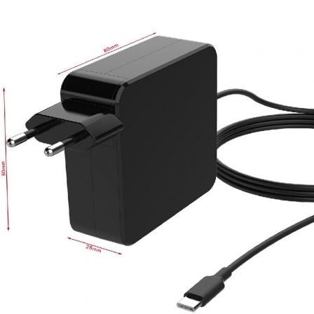 Cargador Universal Leotec Notebook 90W Type-C/ 1x USB Tipo-C/ 4.5A Cargador Universal Leotec Notebook 90W Type-C/ 1x USB Tipo-C/ 4.5A