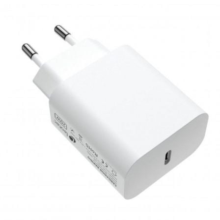 Cargador de Pared Leotec LECSPH20W1W/ 1xUSB Tipo-C/ 20W Cargador de Pared Leotec LECSPH20W1W/ 1xUSB Tipo-C/ 20W