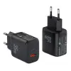 Cargador de Pared Leotec LECSPH35W2/ 1xUSB Tipo-C/ 1xUSB/ 35W Cargador de Pared Leotec LECSPH35W2/ 1xUSB Tipo-C/ 1xUSB/ 35W