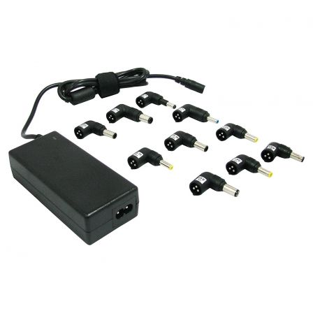 Cargador de Portátil Leotec/ 70W/ Automático/ 10 Conectores/ Voltaje 15-20V Cargador de Portátil Leotec/ 70W/ Automático/ 10 Conectores/ Voltaje 15-20V
