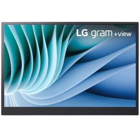 Monitor Portátil LG Gram +view 16MR70 16'/ WQXGA/ Negro y Plata Monitor Portátil LG Gram +view 16MR70 16'/ WQXGA/ Negro y Plata