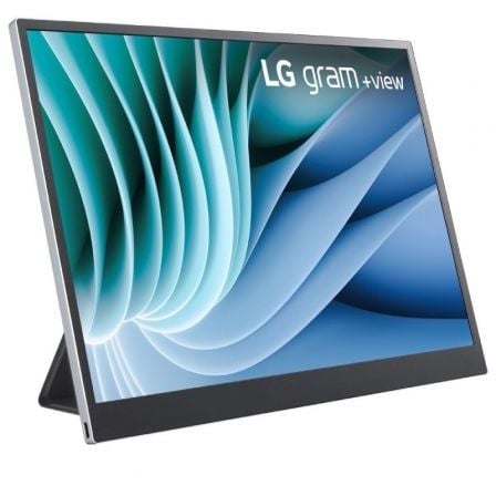 Monitor Portátil LG Gram +view 16MR70 16'/ WQXGA/ Negro y Plata Monitor Portátil LG Gram +view 16MR70 16'/ WQXGA/ Negro y Plata
