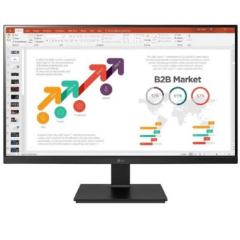 Monitor Profesional LG 27BL650C-B 27'/ Full HD/ Multimedia/ Regulable en altura/ Negro Monitor Profesional LG 27BL650C-B 27'/ Full HD/ Multimedia/ Regulable en altura/ Negro