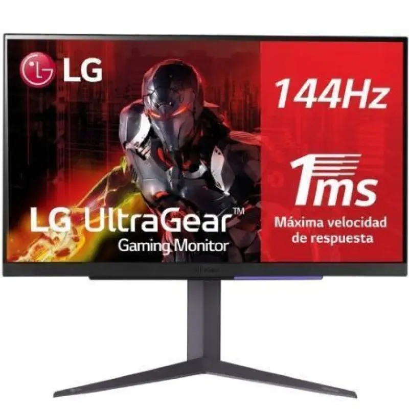 Monitor Gaming LG UltraGear 27GR93U-B 27'/ 4K/ 1ms/ 144Hz/ IPS/ Regulable en altura/ Negro Monitor Gaming LG UltraGear 27GR93U-B 27'/ 4K/ 1ms/ 144Hz/ IPS/ Regulable en altura/ Negro