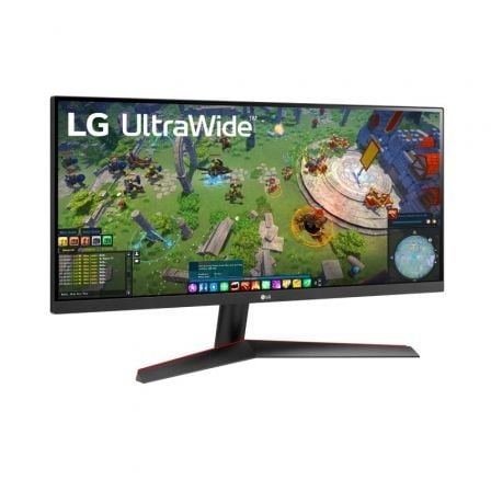 Monitor Gaming Ultrapanorámico LG 29WP60G-B 29'/ WFHD/ 1ms/ 75Hz/ IPS/ Negro Monitor Gaming Ultrapanorámico LG 29WP60G-B 29'/ WFHD/ 1ms/ 75Hz/ IPS/ Negro