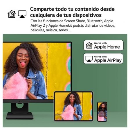 Smart Monitor LG MyView 32SR50F-B 31.5'/ Full HD/ Smart TV/ Multimedia/ Negro Smart Monitor LG MyView 32SR50F-B 31.5'/ Full HD/ Smart TV/ Multimedia/ Negro