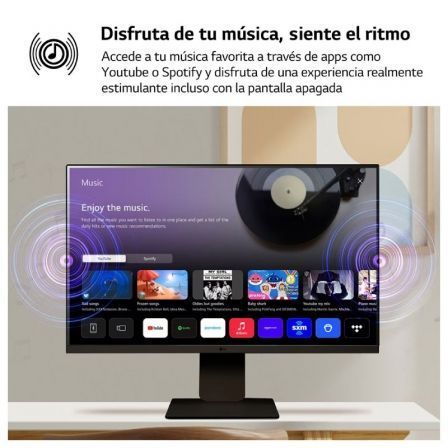 Smart Monitor LG MyView 32SR50F-B 31.5'/ Full HD/ Smart TV/ Multimedia/ Negro Smart Monitor LG MyView 32SR50F-B 31.5'/ Full HD/ Smart TV/ Multimedia/ Negro
