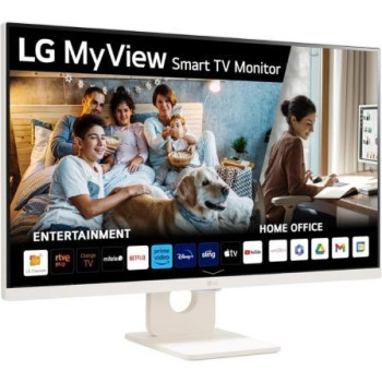 Smart Monitor LG MyView 32SR50F-W 31.5'/ Full HD/ Smart TV/ Multimedia/ Blanco Smart Monitor LG MyView 32SR50F-W 31.5'/ Full HD/ Smart TV/ Multimedia/ Blanco