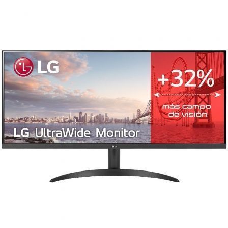 Monitor Profesional Ultrapanorámico LG 34WP500-B 34'/ WFHD/ Negro Monitor Profesional Ultrapanorámico LG 34WP500-B 34'/ WFHD/ Negro