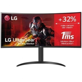 Monitor Gaming Ultrapanorámico Curvo LG UltraGear 34WP65CP-B 34'/ WQHD/ 1ms/ 160Hz/ VA/ Multimedia/ Negro Monitor Gaming Ultrapanorámico Curvo LG UltraGear 34WP65CP-B 34'/ WQHD/ 1ms/ 160Hz/ VA/ Multimedia/ Negro