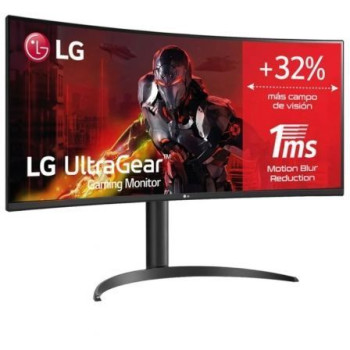 Monitor Gaming Ultrapanorámico Curvo LG UltraGear 34WP65CP-B 34'/ WQHD/ 1ms/ 160Hz/ VA/ Multimedia/ Negro Monitor Gaming Ultrapanorámico Curvo LG UltraGear 34WP65CP-B 34'/ WQHD/ 1ms/ 160Hz/ VA/ Multimedia/ Negro