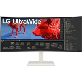 Monitor Profesional Ultrapanorámico Curvo LG UltraWide 38WR85QC-W 37.5'/ WQHD+/ Multimedia/ Blanco Monitor Profesional Ultrapanorámico Curvo LG UltraWide 38WR85QC-W 37.5'/ WQHD+/ Multimedia/ Blanco