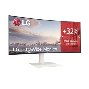 Monitor Profesional Ultrapanorámico Curvo LG UltraWide 38WR85QC-W 37.5'/ WQHD+/ Multimedia/ Blanco Monitor Profesional Ultrapanorámico Curvo LG UltraWide 38WR85QC-W 37.5'/ WQHD+/ Multimedia/ Blanco