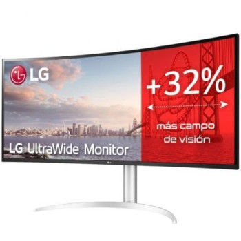 Monitor Profesional Ultrapanorámico Curvo LG 40WP95CP-W 39.7'/ 5K2K/ Multimedia/ Regulable en altura/ Plata Monitor Profesional Ultrapanorámico Curvo LG 40WP95CP-W 39.7'/ 5K2K/ Multimedia/ Regulable en altura/ Plata