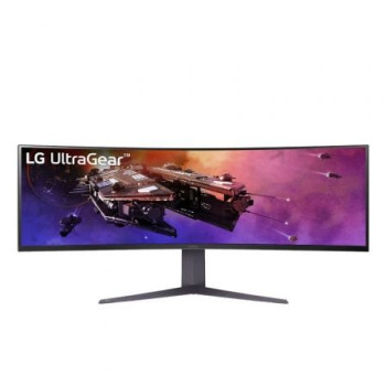 Monitor Gaming Ultrapanorámico Curvo LG UltraGear 45GR75DC-B 44.5'/ Dual QHD/ 1ms/ 200Hz/ VA/ Regulable en altura/ Negro Monitor Gaming Ultrapanorámico Curvo LG UltraGear 45GR75DC-B 44.5'/ Dual QHD/ 1ms/ 200Hz/ VA/ Regulable en altura/ Negro