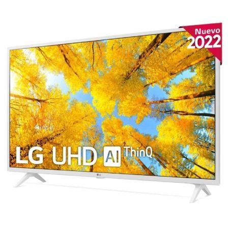 Televisor LG UHD 43UQ76906LE 43'/ Ultra HD 4K/ Smart TV/ WiFi/ Blanca Televisor LG UHD 43UQ76906LE 43'/ Ultra HD 4K/ Smart TV/ WiFi/ Blanca