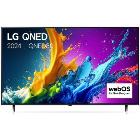 Televisor LG QNED 50QNED80T6A 50'/ Ultra HD 4K/ Smart TV/ WiFi Televisor LG QNED 50QNED80T6A 50'/ Ultra HD 4K/ Smart TV/ WiFi