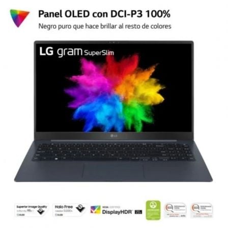 Portátil LG Gram SuperSlim 15Z90RT-G.AD75B Intel Core i7-1360P/ 32GB/ 512GB SSD/ 15.6'/ Win11 Portátil LG Gram SuperSlim 15Z90RT-G.AD75B Intel Core i7-1360P/ 32GB/ 512GB SSD/ 15.6'/ Win11