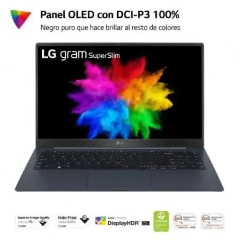 Portátil LG Gram SuperSlim 15Z90RT-G.AD75B Intel Core i7-1360P/ 32GB/ 512GB SSD/ 15.6'/ Win11 Portátil LG Gram SuperSlim 15Z90RT-G.AD75B Intel Core i7-1360P/ 32GB/ 512GB SSD/ 15.6'/ Win11