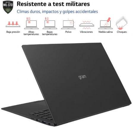 Portátil LG Gram 16Z90R-E AD78B Intel Core i7-1360P/ 32GB/ 1TB SSD/ GeForce RTX 3050/ 16'/ Win11 Portátil LG Gram 16Z90R-E AD78B Intel Core i7-1360P/ 32GB/ 1TB SSD/ GeForce RTX 3050/ 16'/ Win11