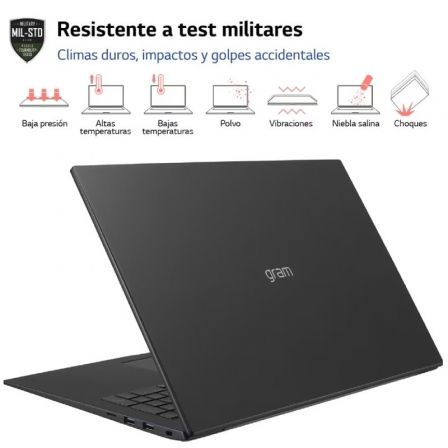 Portátil LG Gram 17Z90R-E.AD78B Intel Core i7-1360P/ 32GB/ 1TB SSD/ GeForce RTX 3050/ 17'/ Win11 Portátil LG Gram 17Z90R-E.AD78B Intel Core i7-1360P/ 32GB/ 1TB SSD/ GeForce RTX 3050/ 17'/ Win11