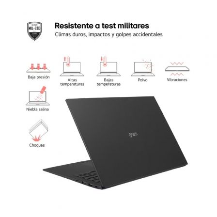 Portátil LG Gram 17Z90S-G.AD7BB Intel Core Ultra 7-155H/ 32GB/ 2TB SSD/ 17'/ Win11 Portátil LG Gram 17Z90S-G.AD7BB Intel Core Ultra 7-155H/ 32GB/ 2TB SSD/ 17'/ Win11