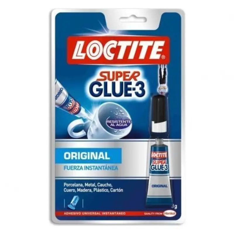 Pegamento en Tubo Loctite Super Glue-3/ 3g Pegamento en Tubo Loctite Super Glue-3/ 3g