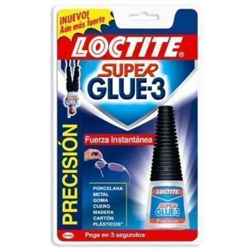 Pegamento en Tubo Loctite Super Glue-3 Precisión/ 5g Pegamento en Tubo Loctite Super Glue-3 Precisión/ 5g
