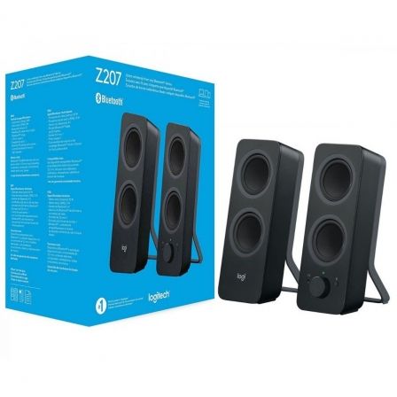 Altavoces con Bluetooth Logitech Z207/ 10W/ 2.0 Altavoces con Bluetooth Logitech Z207/ 10W/ 2.0
