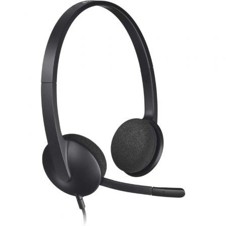 Auriculares Logitech H340/ con Micrófono/ USB/ Negros Auriculares Logitech H340/ con Micrófono/ USB/ Negros