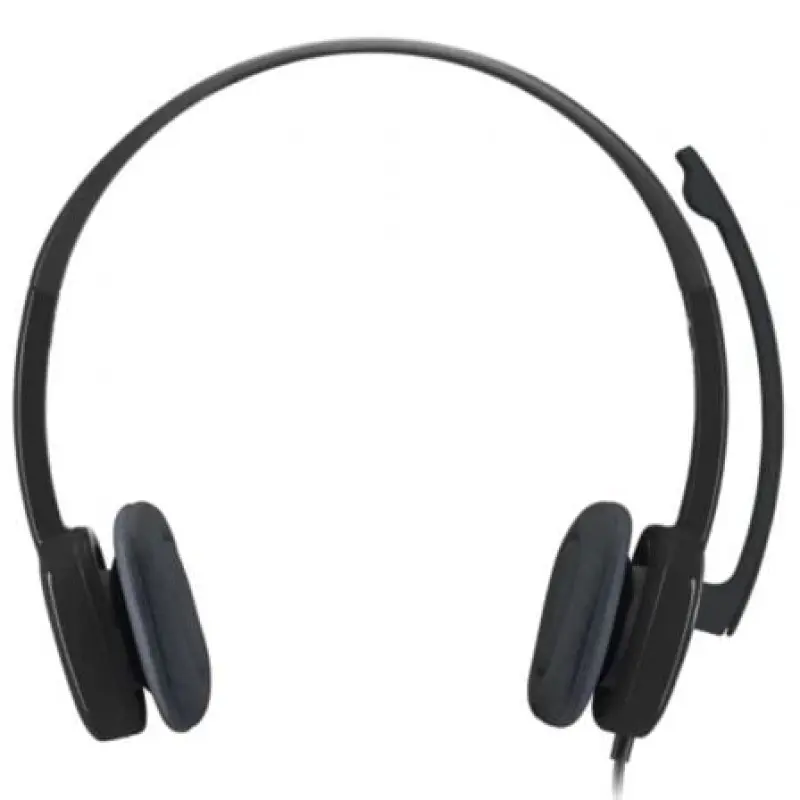 Auriculares Logitech H151/ con Micrófono/ Jack 3.5/ Negros Auriculares Logitech H151/ con Micrófono/ Jack 3.5/ Negros