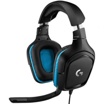 Auriculares Gaming con Micrófono Logitech G432/ USB 2.0/ Jack 3.5/ Negros Auriculares Gaming con Micrófono Logitech G432/ USB 2.0/ Jack 3.5/ Negros