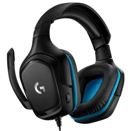 Auriculares Gaming con Micrófono Logitech G432/ USB 2.0/ Jack 3.5/ Negros Auriculares Gaming con Micrófono Logitech G432/ USB 2.0/ Jack 3.5/ Negros
