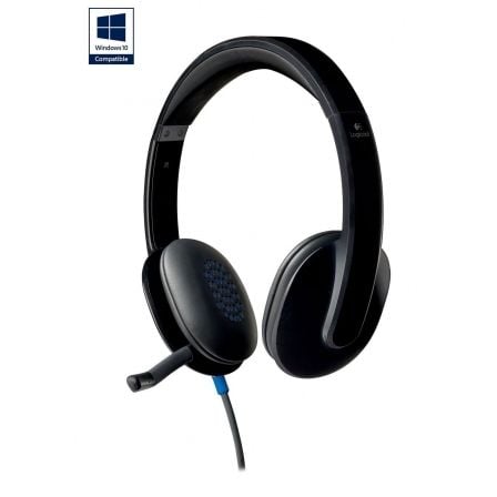 Auriculares Logitech H540/ con Micrófono/ USB/ Negros Auriculares Logitech H540/ con Micrófono/ USB/ Negros