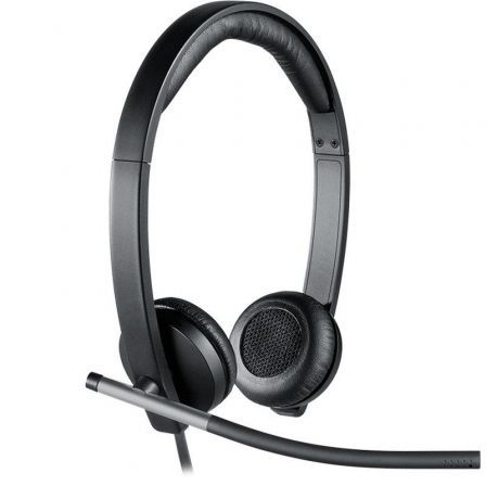 Auriculares Logitech H650e/ con Micrófono/ USB/ Negros Auriculares Logitech H650e/ con Micrófono/ USB/ Negros