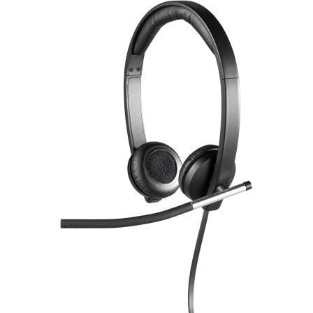 Auriculares Logitech H650e/ con Micrófono/ USB/ Negros Auriculares Logitech H650e/ con Micrófono/ USB/ Negros