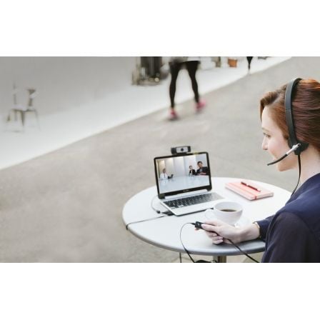 Auriculares Logitech H650e/ con Micrófono/ USB/ Negros Auriculares Logitech H650e/ con Micrófono/ USB/ Negros