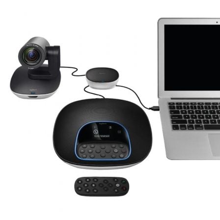 Sistema de Videoconferencia Logitech Group/ Enfoque Automático/ Full HD Sistema de Videoconferencia Logitech Group/ Enfoque Automático/ Full HD