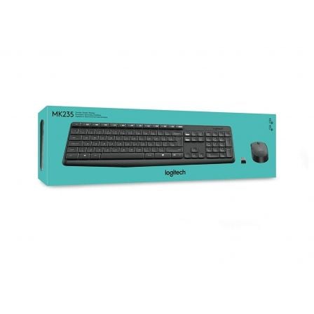 Teclado y Ratón Inalámbricos Logitech MK235 Teclado y Ratón Inalámbricos Logitech MK235