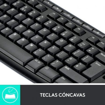 Teclado y Ratón Inalámbricos Logitech Wireless Combo MK270 Teclado y Ratón Inalámbricos Logitech Wireless Combo MK270