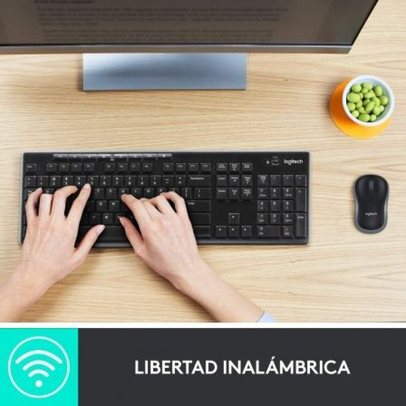 Teclado y Ratón Inalámbricos Logitech Wireless Combo MK270 Teclado y Ratón Inalámbricos Logitech Wireless Combo MK270