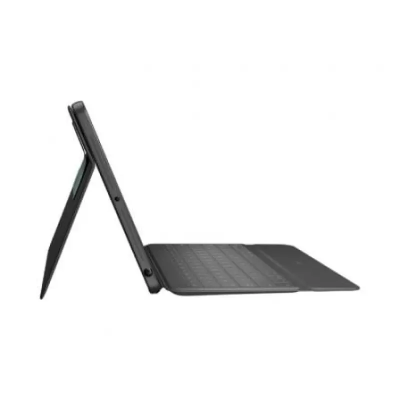 Funda con Teclado Logitech Rugged Folio para Tablets Apple Ipad 7ª y 8ª Generación 10.2'/ Negro Funda con Teclado Logitech Rugged Folio para Tablets Apple Ipad 7ª y 8ª Generación 10.2'/ Negro