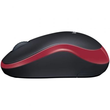 Ratón Inalámbrico Logitech M185/ Hasta 1000 DPI/ Rojo Ratón Inalámbrico Logitech M185/ Hasta 1000 DPI/ Rojo