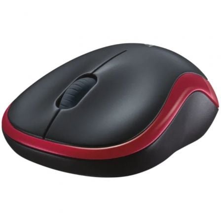 Ratón Inalámbrico Logitech M185/ Hasta 1000 DPI/ Rojo Ratón Inalámbrico Logitech M185/ Hasta 1000 DPI/ Rojo