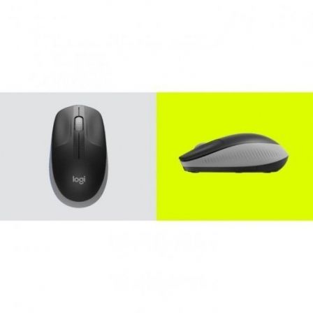 Ratón Inalámbrico Logitech M190/ Hasta 1000 DPI/ Gris Medio Ratón Inalámbrico Logitech M190/ Hasta 1000 DPI/ Gris Medio