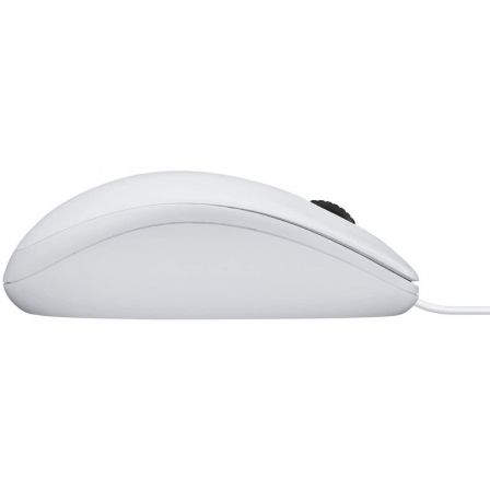 Ratón Logitech B100/ Hasta 800 DPI/ Blanco Ratón Logitech B100/ Hasta 800 DPI/ Blanco