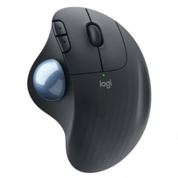 Ratón Trackball Inalámbrico por Bluetooth Logitech ERGO M575/ Hasta 2000 DPI/ Grafito Ratón Trackball Inalámbrico por Bluetooth Logitech ERGO M575/ Hasta 2000 DPI/ Grafito
